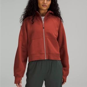 Lululemon scuba oversized full zip crop